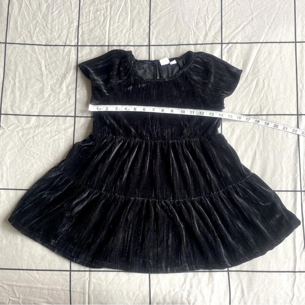 Gap velvet black dress   Size S